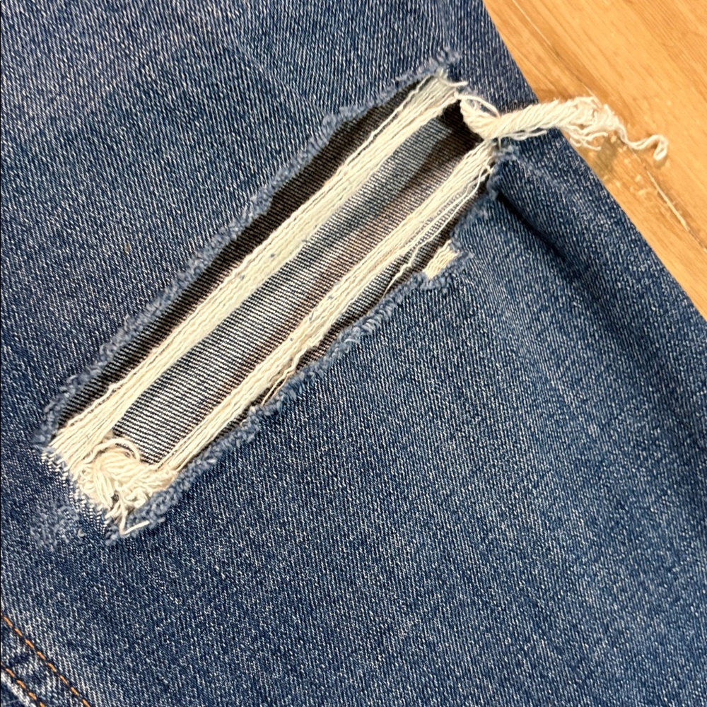 Abercrombie & Fitch Curve Love The ankle straight ultra high rise jeans size 31 - Picture 5 of 7